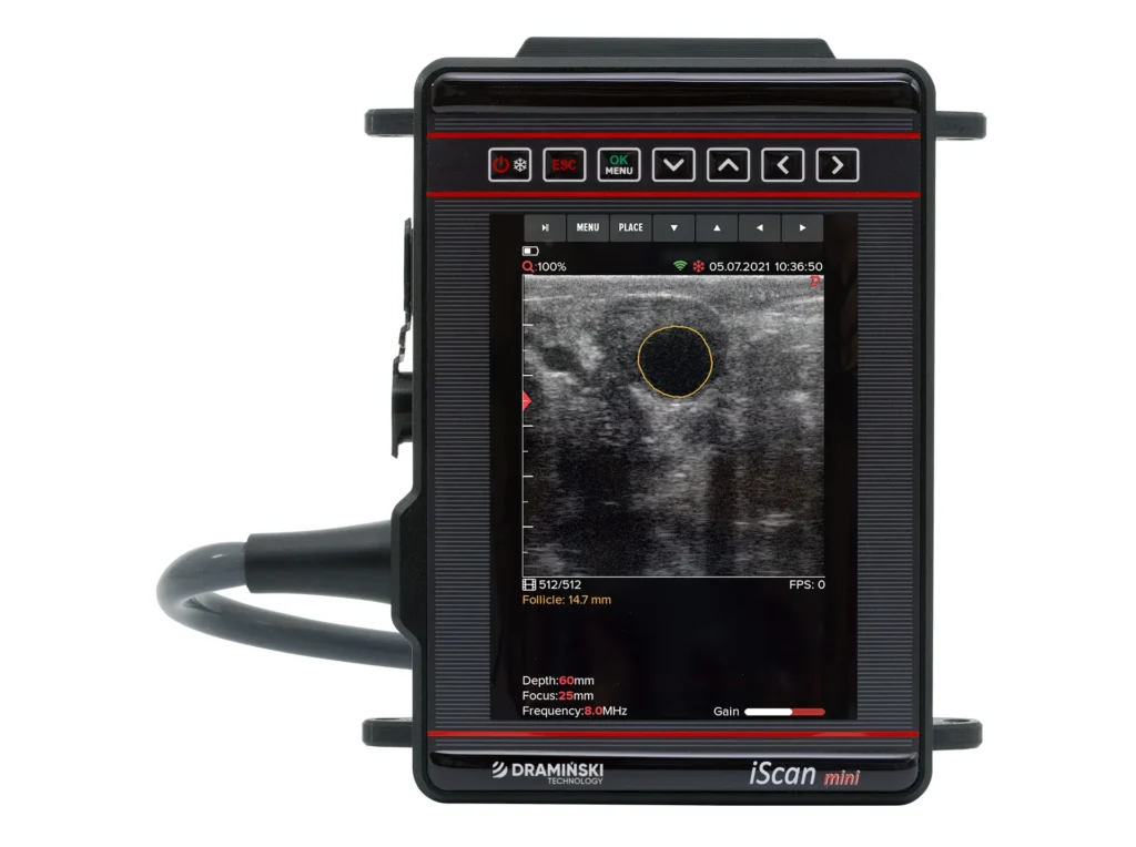 iScan i Mini ecografo veterinario