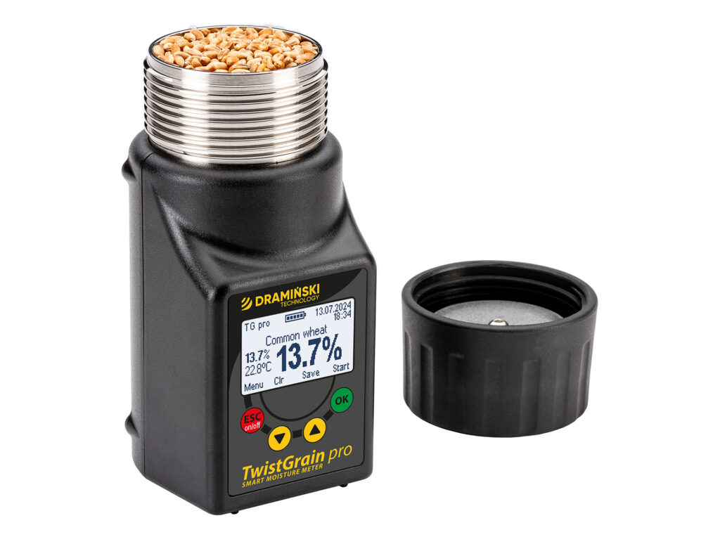 Accurate grain moisture meter Dramiński TG pro at an attractive price